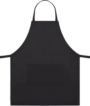 FARTUCH DO GRILLOWANIA GRILLA BAWEŁNIANY CZARNY