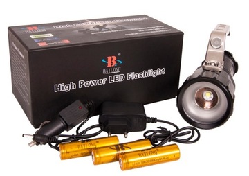LATARKA POLICYJNA LED SZPERACZ CREE XM-L2 ZOOM