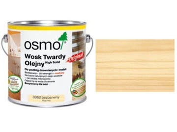 Olej OSMO 3062 WOSK TWARDY OLEJNY Matowy 2,5l