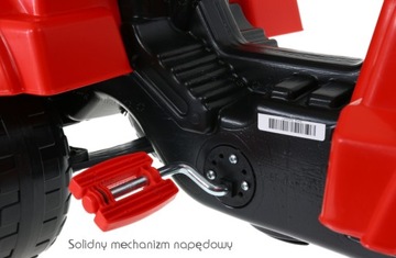 POLSKI POJAZD Autko NA PEDAŁY ROWEREK JEŹDZIK Auto + KASK GRATIS