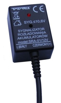 Sygnalizator 12V rozładowania akumulatorów