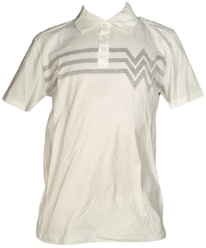 WRANGLER koszulka męska white SS PRINTED POLO M 38
