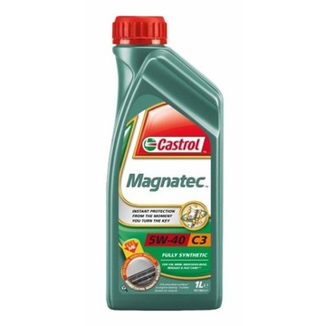 OLEJ SILNIKOWY CASTROL 5W-40 1L MAGNATEC BENZYNA