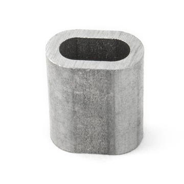 TULEJA ALUMINIOWA Złączka Zacisk linowy 2mm 50szt.