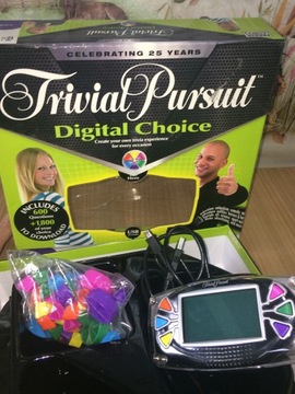 ЭЛЕКТРОННАЯ игра TRIVIAL PURSUIT, дополнительный английский