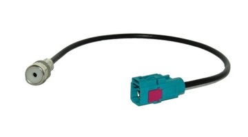 Adapter antenowy Fakra gniazdo ISO gn. VW SKODA