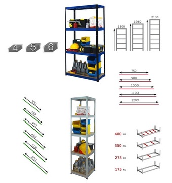 Полка цокольная оцинкованная Helios HZZ 213x110x40 5 400