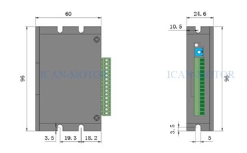 КОНТРОЛЛЕР ДВИГАТЕЛЯ BLDC BLD-120A 120 Вт 30 В 8 А