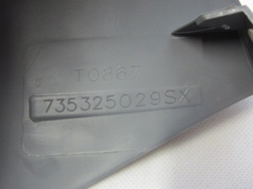 735325029 ПЛАСТИКОВАЯ КРЫШКА СТОЙКИ ЛЕВАЯ FIAT DOBLO