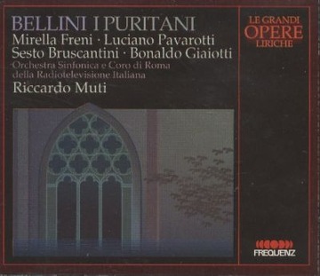 2CD BELLINI I Puritani - Pavarotti Freni Muti