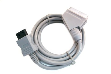 IRIS Kabel przewód RGB Euro/Scart do konsoli Nintendo Wii wersja PAL