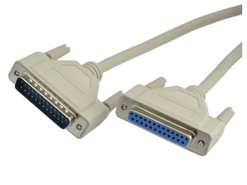 Kabel przedłużacz LPT do drukarki DSUB 25p 1,8-2m