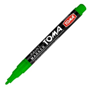 Marker olejowy lakierowy TOMA TO-441 kolor ZIELONY