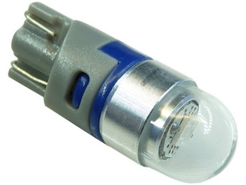 T10 w5w LED Cree UHP niebieski błękit 12V 24V MOC