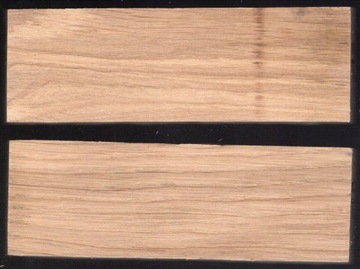 DRm018 Dąb knifemaking 14cmx5cmx1,5cm nóż rękojeść