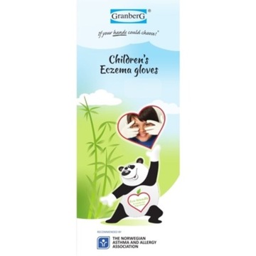 Бамбуковые дерматологические перчатки от экземы GRANBERG Bamboo 5-6 лет