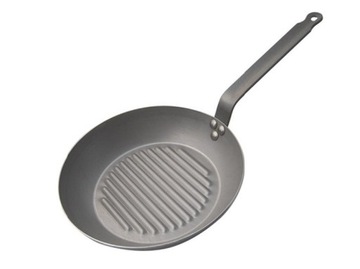 PATELNIA GRILLOWA DE BUYER CARBONE PLUS ŚR. 26 CM