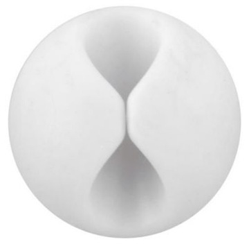 ORGANIZER KABLI SILIKONOWY 6 SZT CABLE DROP