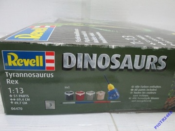 БОЛЬШАЯ МОДЕЛЬ Revell Tyrannosaurus Rex 06470 1:13