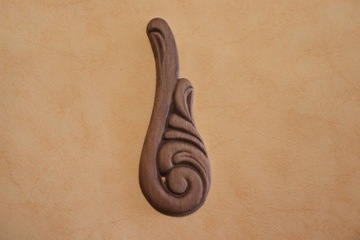 Dekor 12x4cm, ornament, sztukateria 2szt- D019