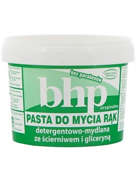 POLLENA PASTA BHP ZE ŚCIERNIWEM DO MYCIA RĄK 500G