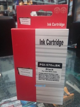 Чернила INKDIGO для CANON PGI 570 XL, черные