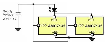 Sterownik driver LED AMC7135 - 10 sztuk