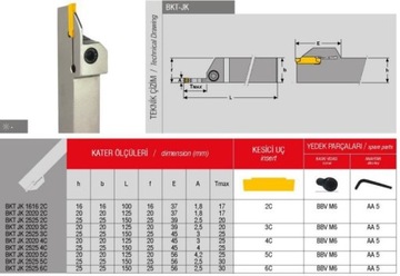 НОЖ СКЛАДНОЙ РЕЗАК BKTR-JK 2525 3C MGMN 300