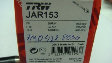 TRW DRĄŻEK KIEROWNICZY FORD GALAXY VW SHARAN SEAT