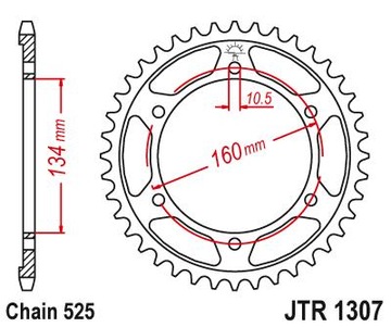 Комплект привода Honda CBR 600 RR 2003-06 ZVMX!!