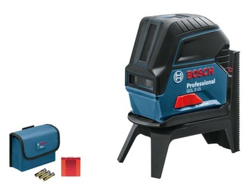 BOSCH GCL 2-15 laser krzyżowy punktowy zasięg 10m