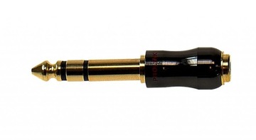 Przejście wtyk duży Jack stereo/gniazdo 3.5 stereo