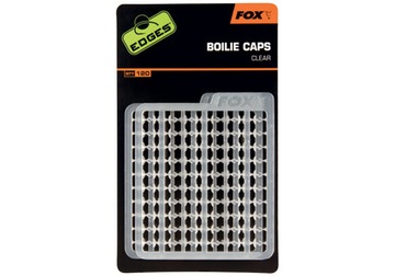 Stopery Fox Boilie Caps Clear 120szt