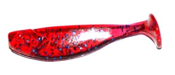Manns Ripper 45mm przeźroczysty czerwony z niebies