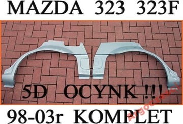 РЕМОНТ ЗАДНЕГО КРЫЛА MAZDA 323 F BJ 98- 5D KPL