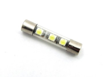 Żarówka rurka LED C3W SMD 31mm fi 6mm cienka mocna