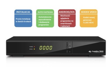 DVB-S, DVB-S2 AB Cryptobox 700HD тюнер