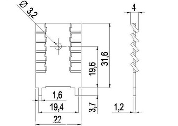 РАДИАТОР FI300/SN ALUTRONIC цена за 5 шт.