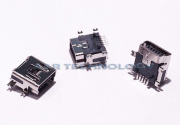 GNIAZDO MINI USB SMD 5 PIN KRÓTKIE GPS TOMTOM inne