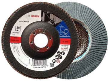 BOSCH Tarcza ściernica listkowa 125mm gr. 60