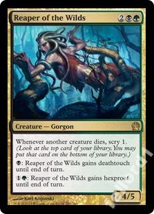 Reaper of the Wilds - scry, deathtouch, hexproof@@