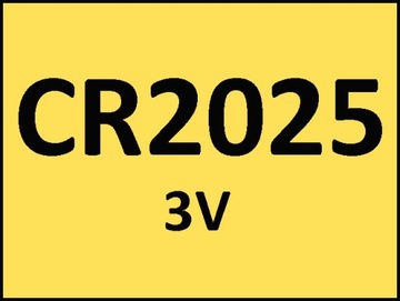 5x CR2025 ЛИТИЕВАЯ БАТАРЕЯ CR 2025, 3 В, щелочная
