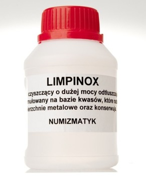 Płyn do czyszczenia monet - LIMPINOX