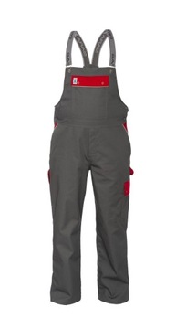 Spodnie ogrodniczki STERNIK szary SARA r. XL