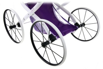 БОЛЬШАЯ ТВЕРДАЯ ПОЛЬСКАЯ РЕТРО коляска для кукол