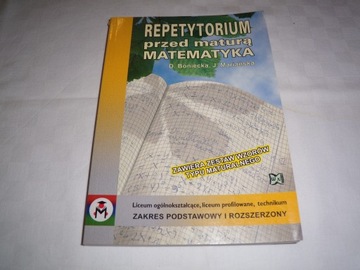MATEMATYKA MATURA REPETYTORIUM PRZED MATURĄ U1077