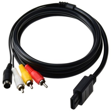 IRIS Cable TV S-video + композитный AV-кабель для консоли Nintendo SNES PAL