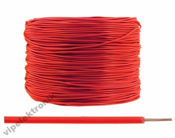 АВТОМОБИЛЬНЫЙ КАБЕЛЬ LGY 1x0,35 КРАСНЫЙ 750В