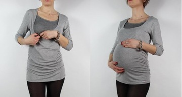 НОВЫЕ ЭЛЕГАНТНЫЕ ТУНИКИ ДЛЯ БЕРЕМЕННОСТИ/КОРМЛЕНИЯ XL (S-XL)