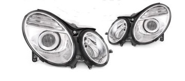 NOWY REFLEKTOR LE PR Mercedes E W211 06-09 LIFT